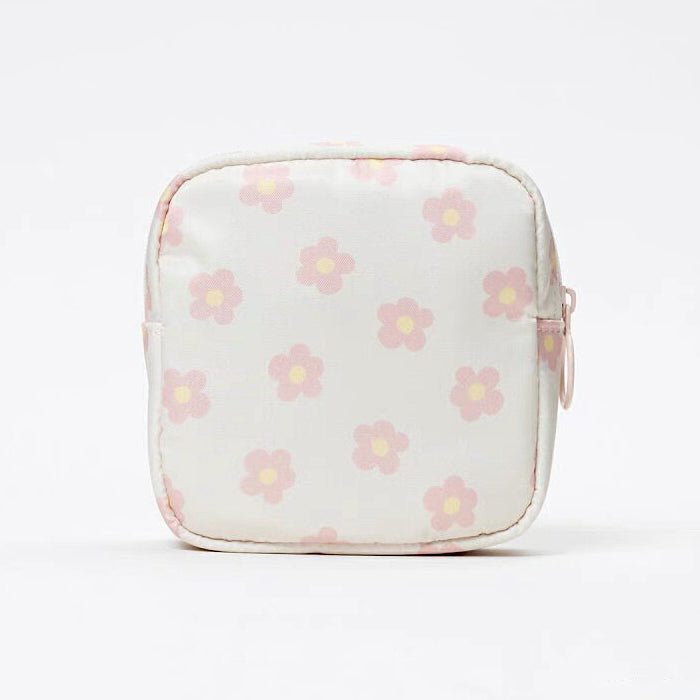 Miffy Mini Storage Bag - Blue Flowers
