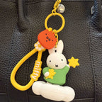Miffy Moon & Star Friends Keychain