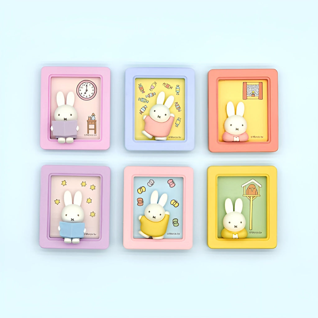 Miffy Photo Frame Fridge Magnet & Phone Stand - Surprise Box