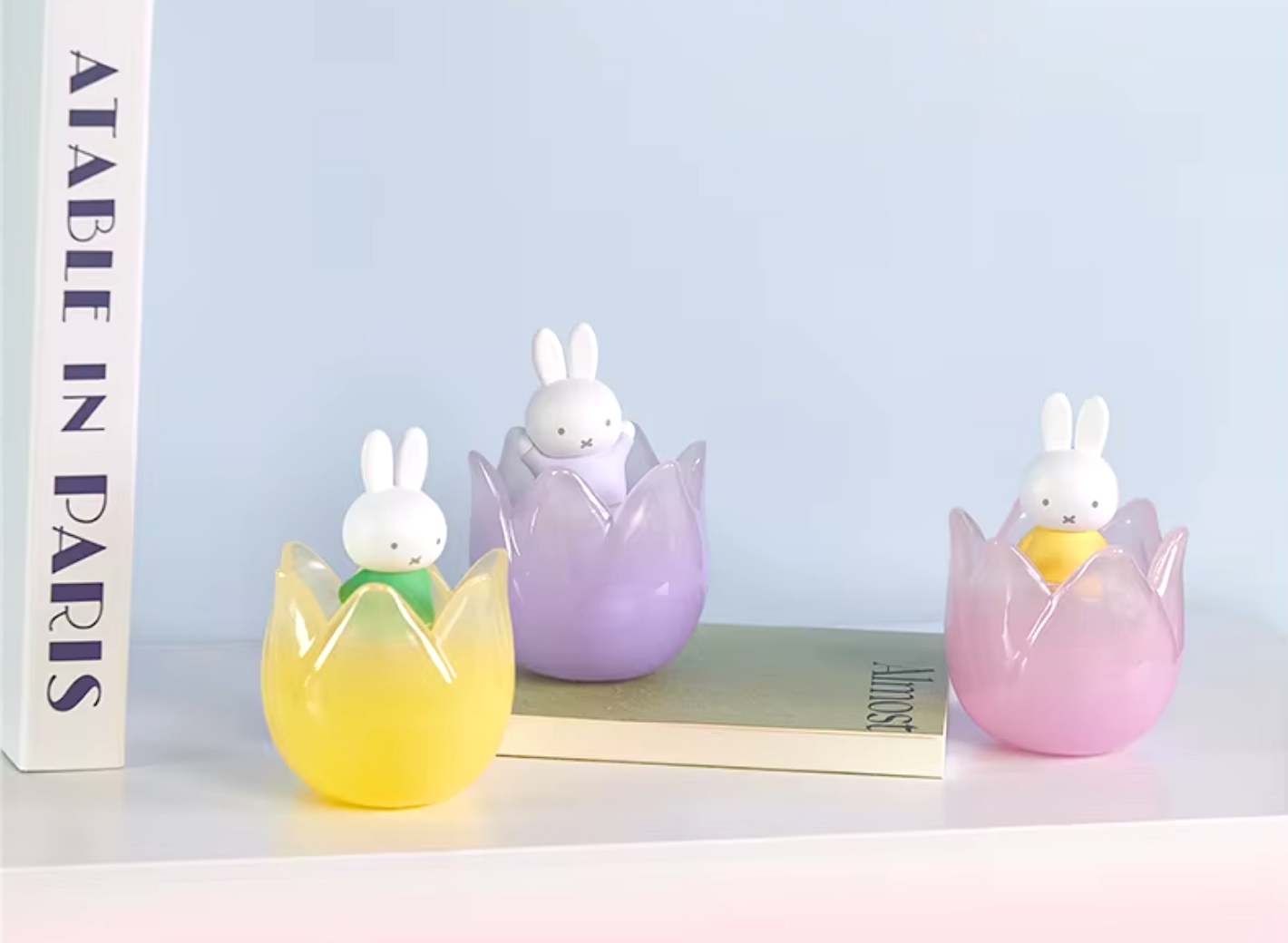 Miffy Tulip Treasure Pot – Removable Figure Jewelry Holder - Surprise Box
