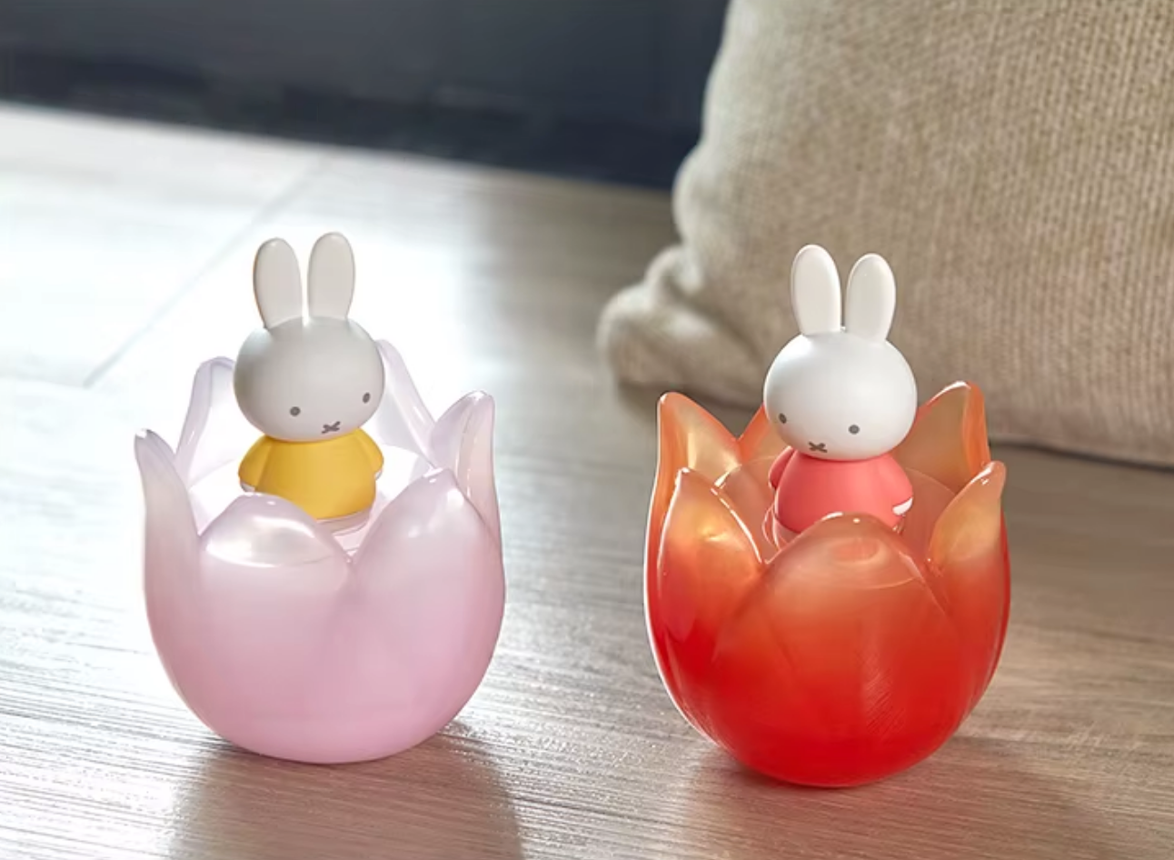 Miffy Tulip Treasure Pot – Removable Figure Jewelry Holder - Surprise Box