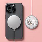 Miffy's Wireless Ear Buds With Wireless Charger - Pink