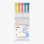 Mildliner Brush Pen Set - Rare Colors
