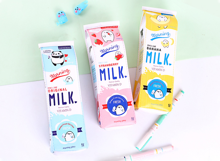Milk Box Pencil Case