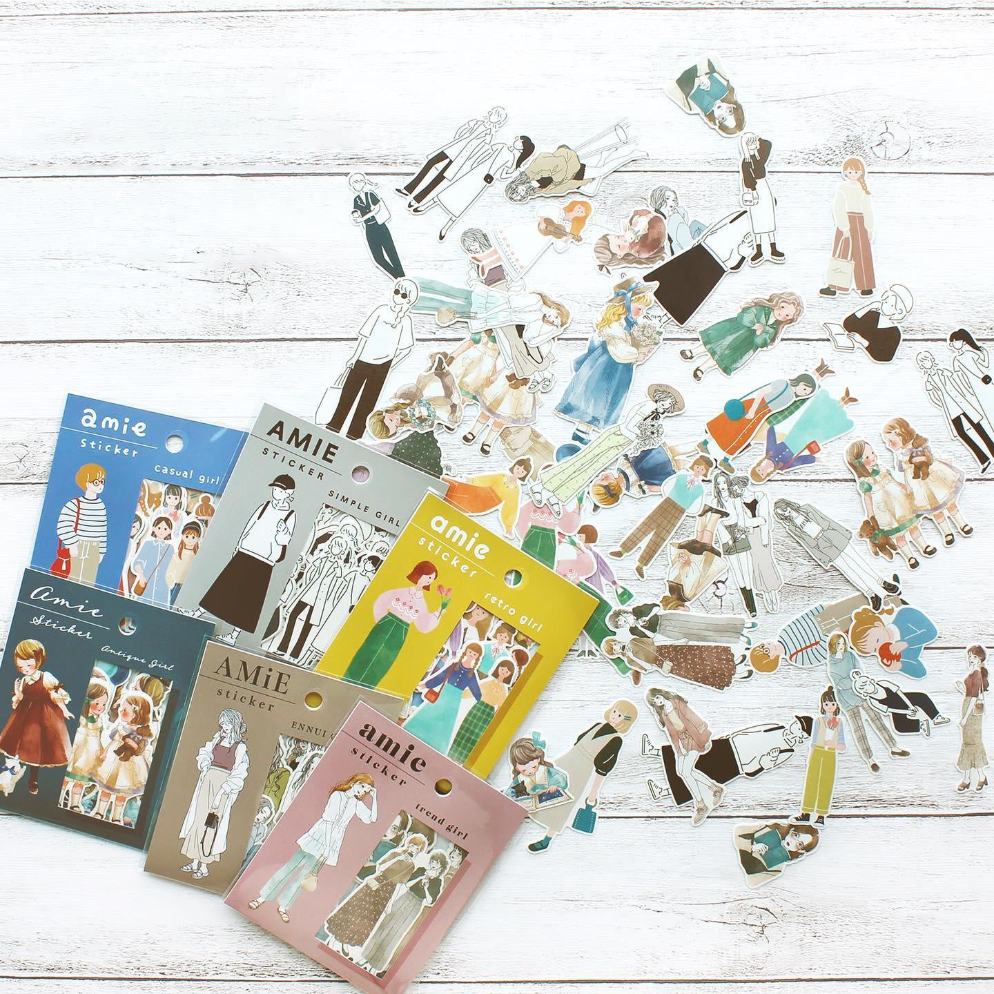 Mind Wave AMiE Stickers - Ennui Girl