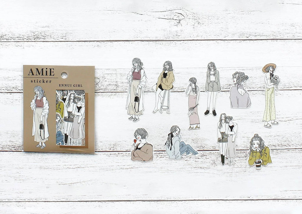 Mind Wave AMiE Stickers - Ennui Girl