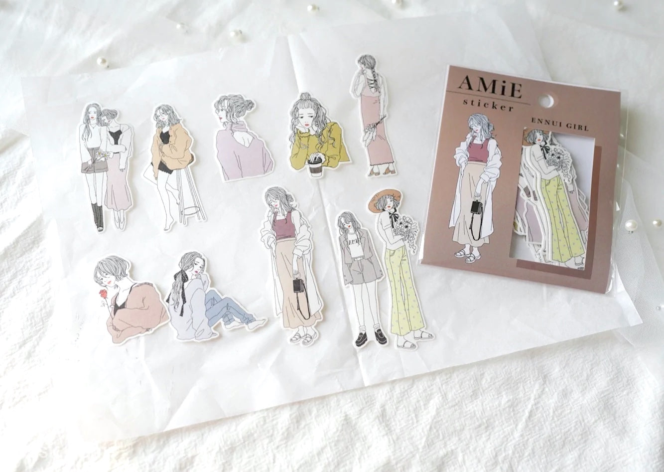 Mind Wave AMiE Stickers - Ennui Girl