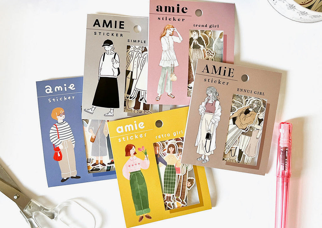 Mind Wave AMiE Stickers - Ennui Girl