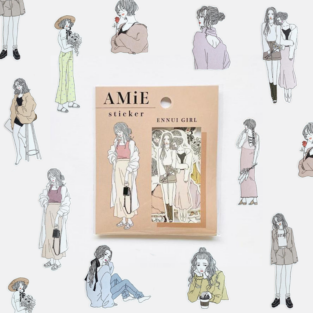 Mind Wave AMiE Stickers - Ennui Girl