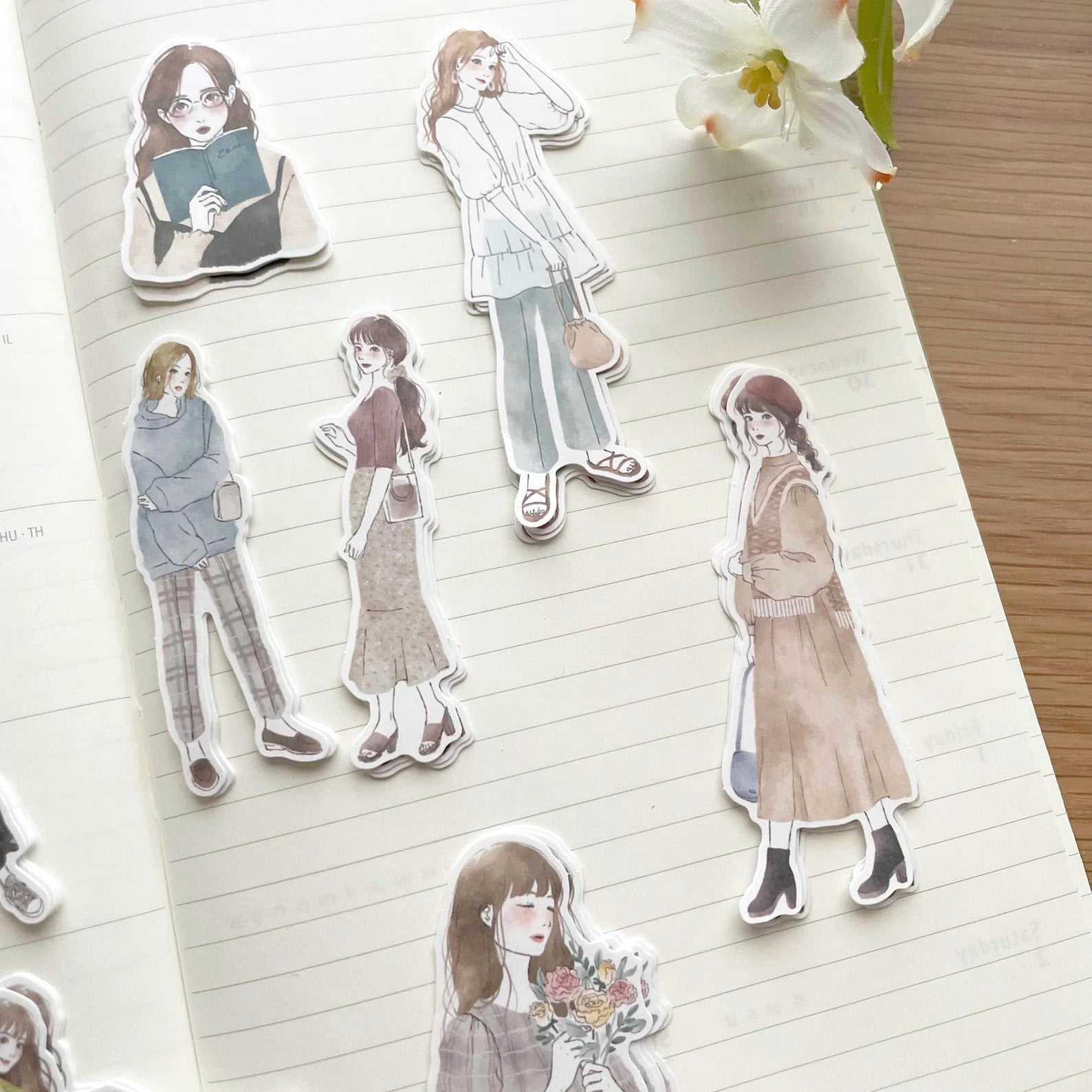 Mind Wave AMiE Stickers - Trendy Girl