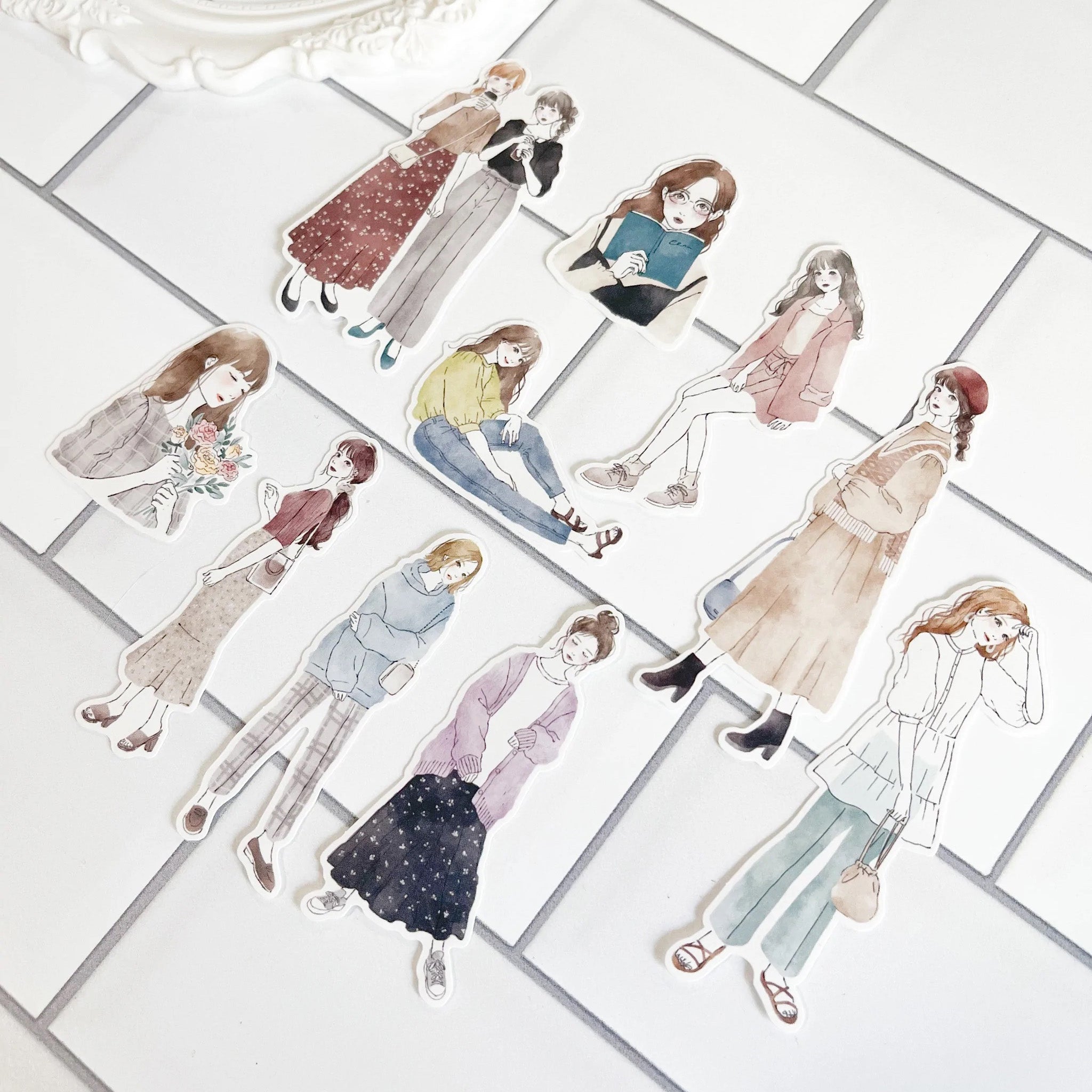 Mind Wave AMiE Stickers - Trendy Girl