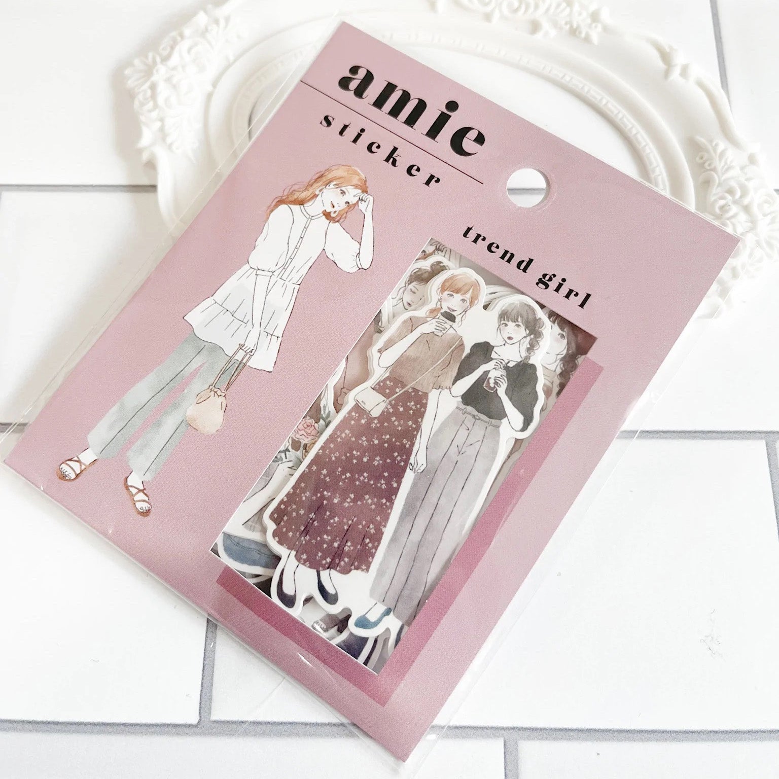 Mind Wave AMiE Stickers - Trendy Girl