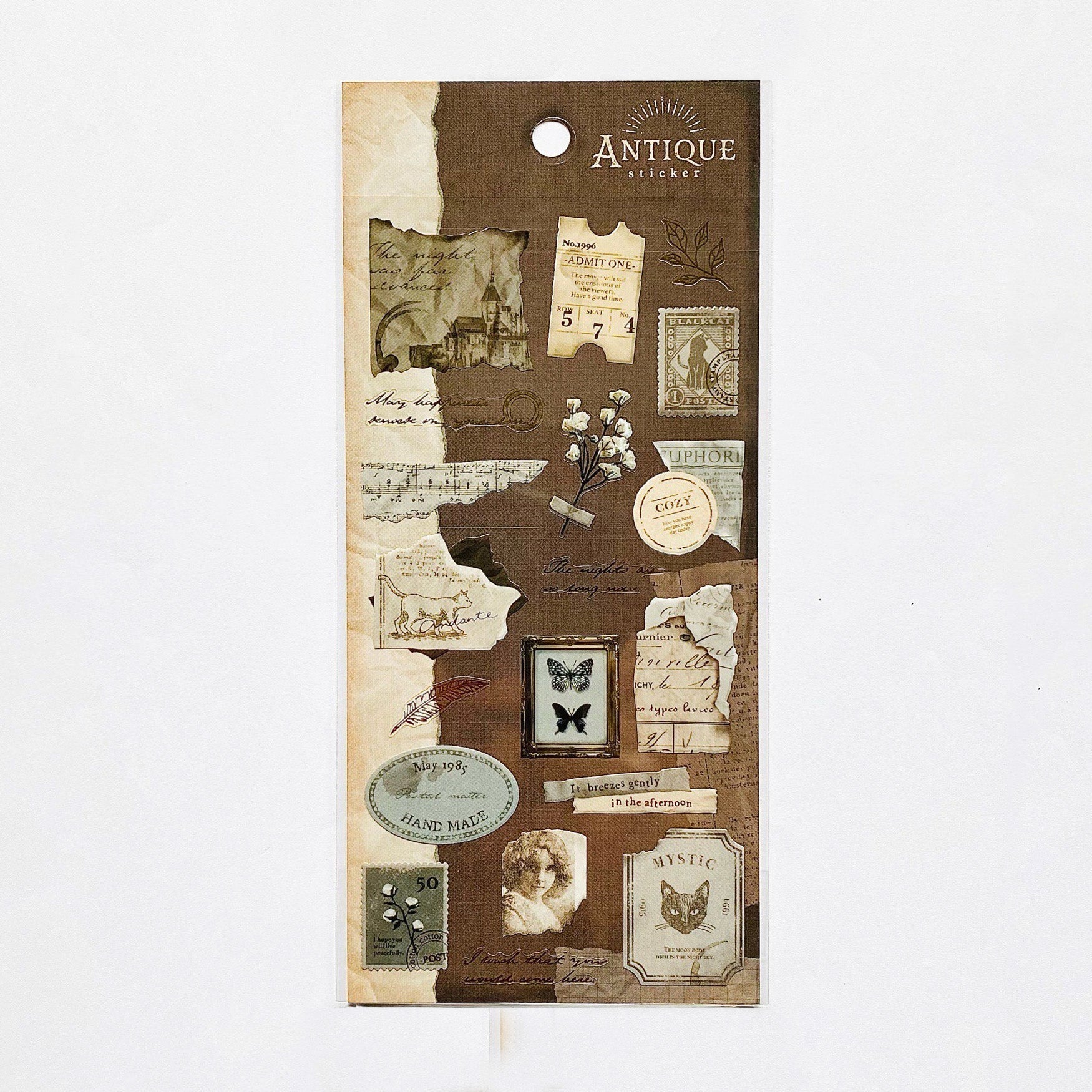 Mind Wave Antique Stickers