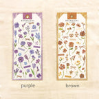 Mind Wave Botanical Colors Floral Stickers