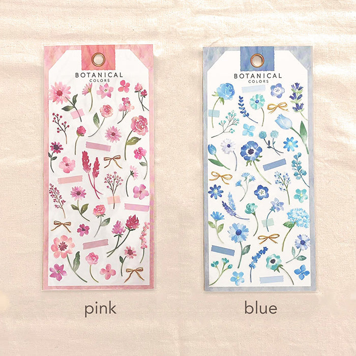 Mind Wave Botanical Colors Floral Stickers