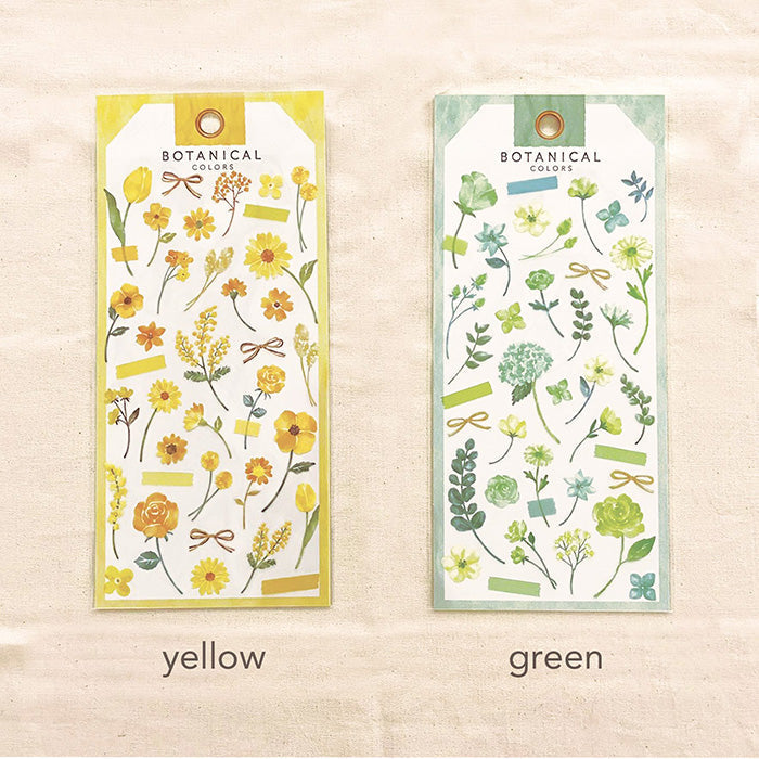 Mind Wave Botanical Colors Floral Stickers