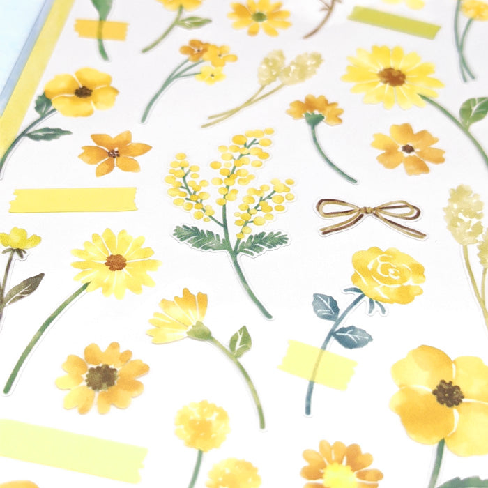 Mind Wave Botanical Colors Floral Stickers