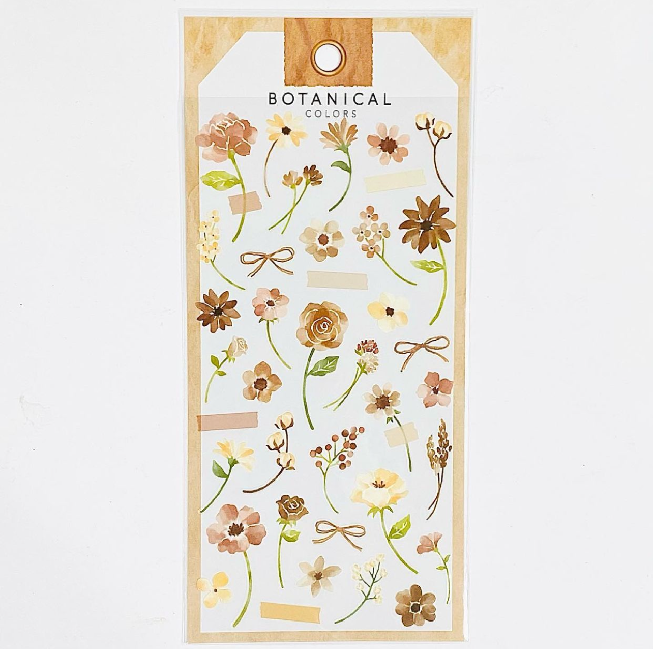 Mind Wave Botanical Colors Floral Stickers