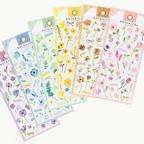 Mind Wave Botanical Colors Floral Stickers
