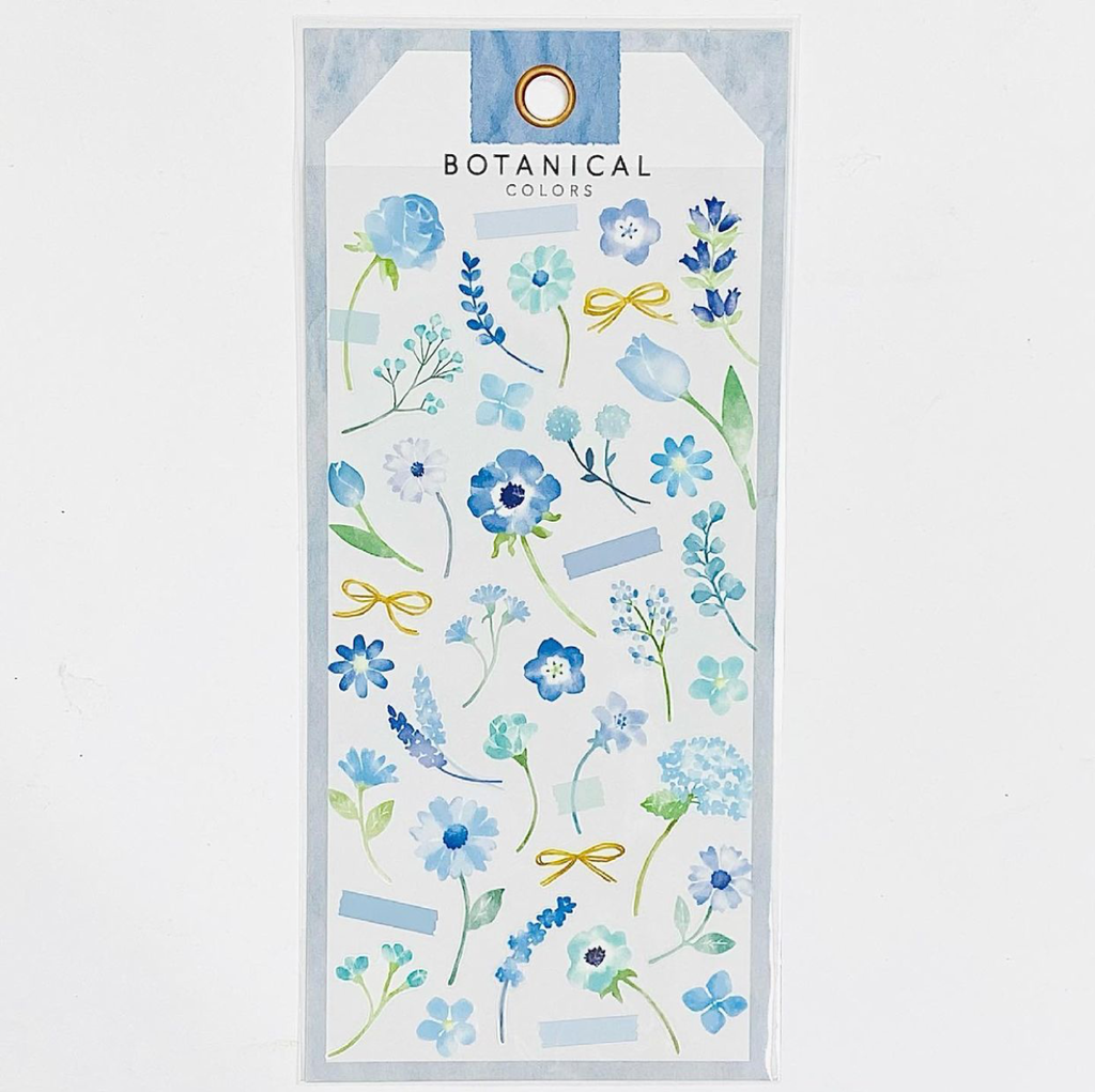 Mind Wave Botanical Colors Floral Stickers