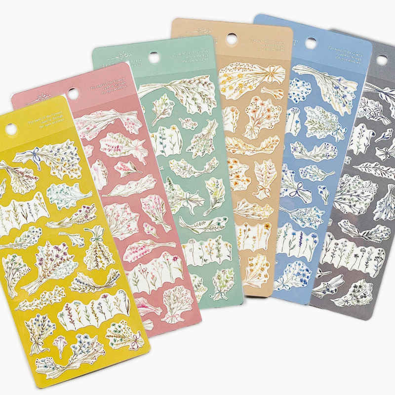 Mind Wave Bouquet Stickers