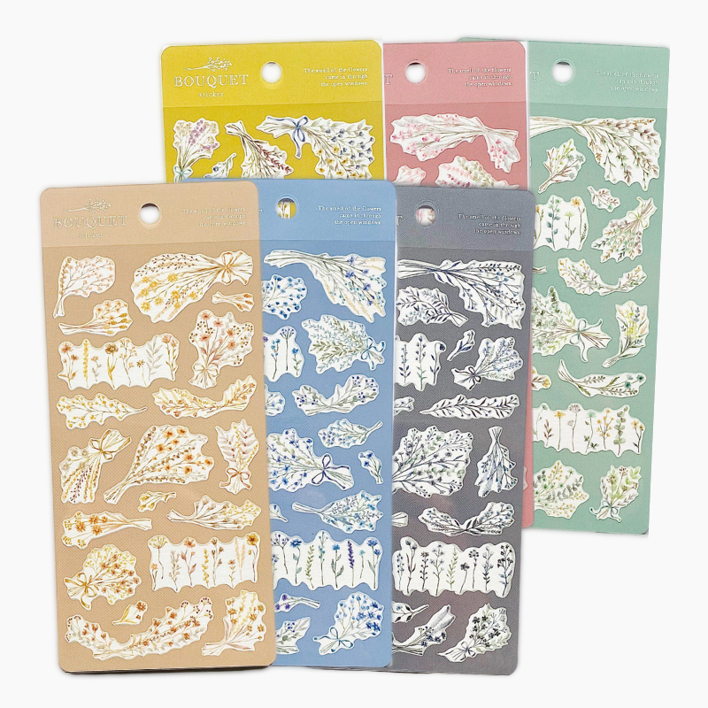 Mind Wave Bouquet Stickers