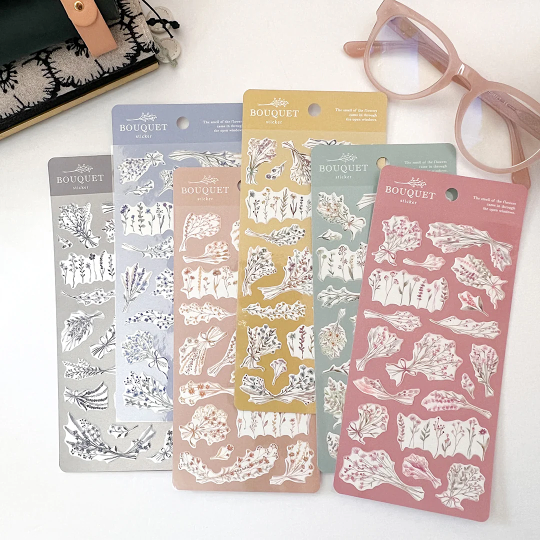 Mind Wave Bouquet Stickers