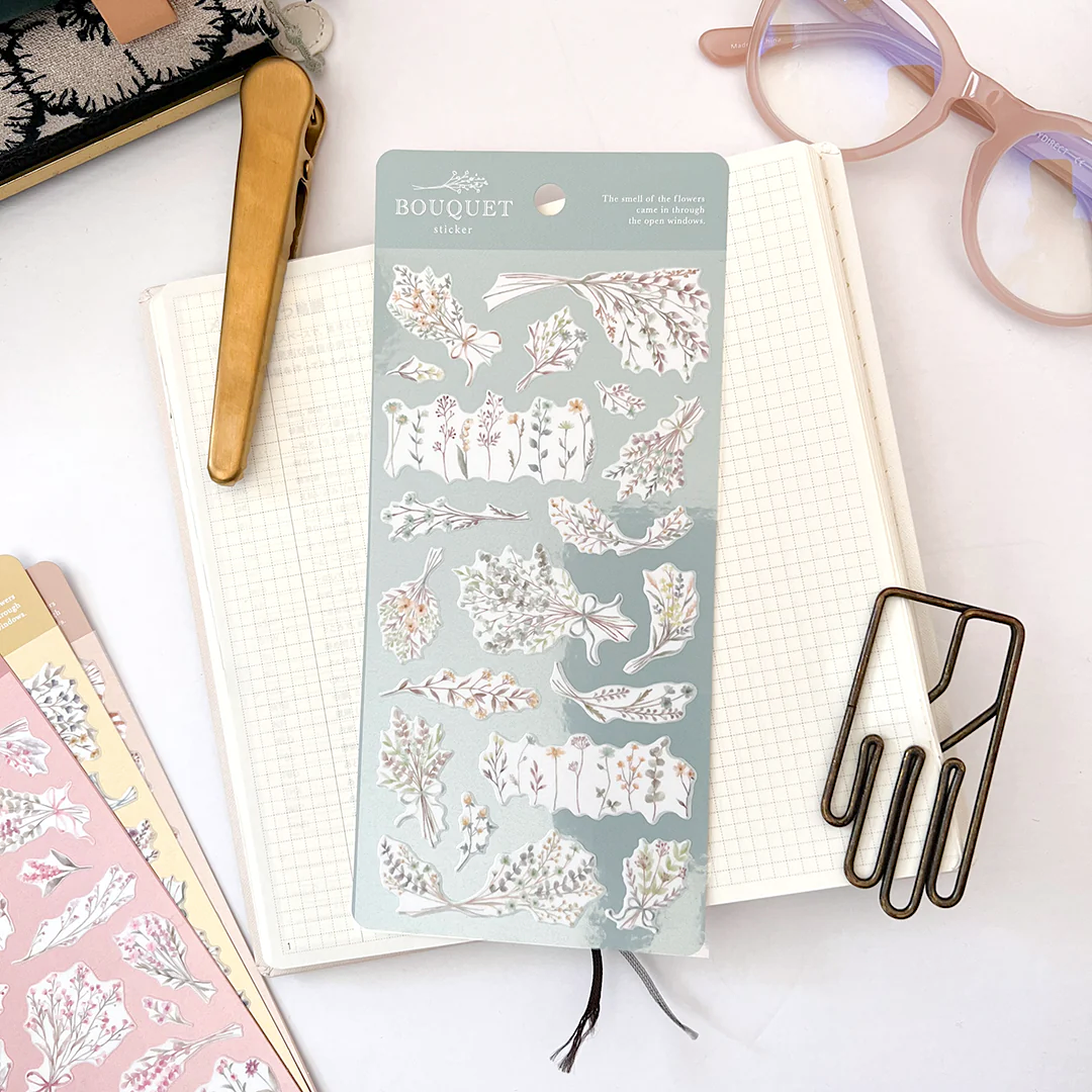Mind Wave Bouquet Stickers