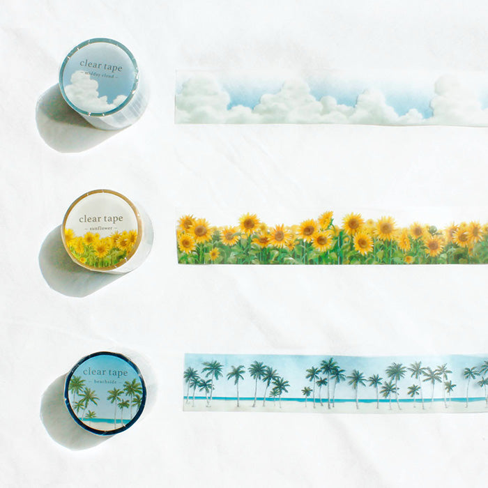 Mind Wave Clear Masking Tape - Limited Edition - Beachside