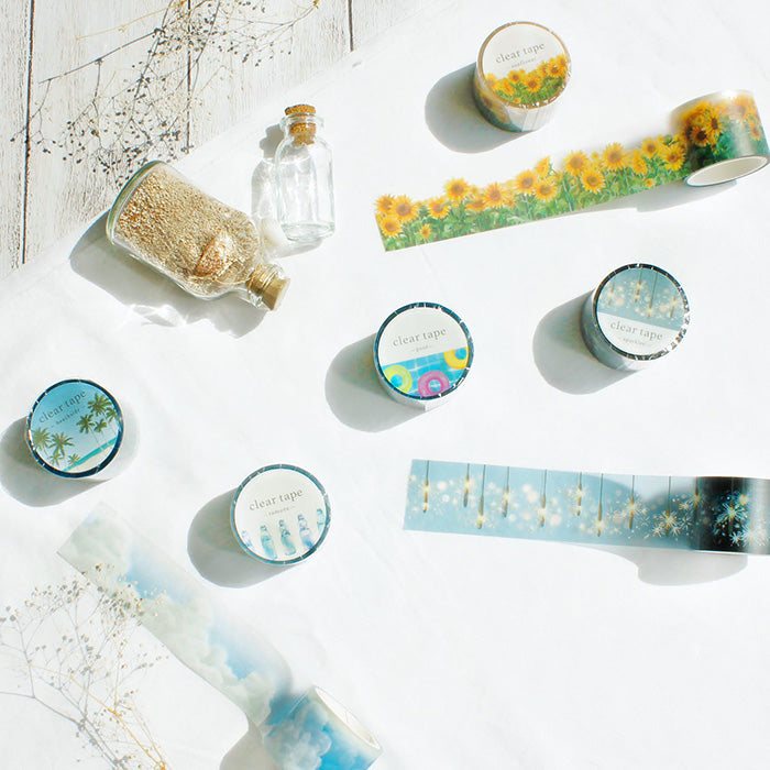 Mind Wave Clear Masking Tape - Limited Edition - Beachside