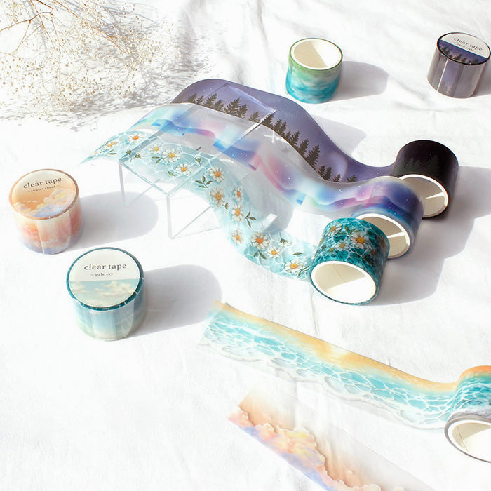 Mind Wave Clear Masking Tape - Limited Edition - Bubble