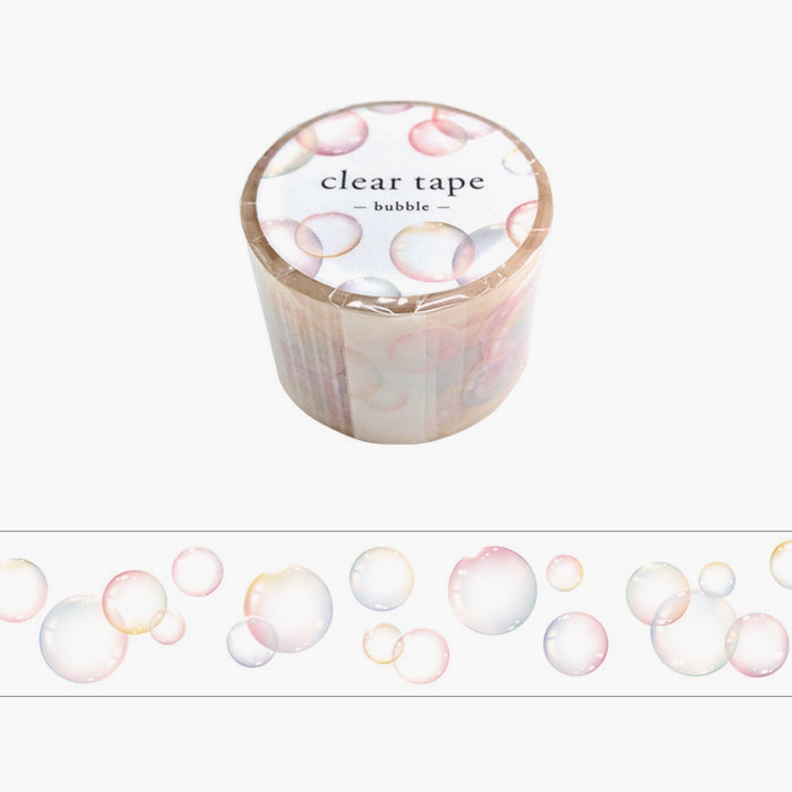 Mind Wave Clear Masking Tape - Limited Edition - Bubble