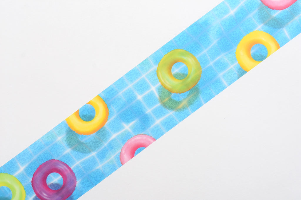 Mind Wave Clear Masking Tape - Limited Edition - Pool