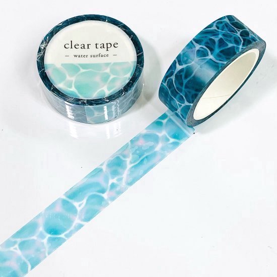 Mind Wave Clear Masking Tape - Water Surface