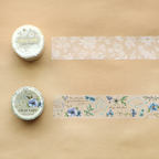 Mind Wave Clear Masking Tape - Whity Collage
