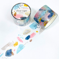Mind Wave Clear Masking Tape - Limited Edition - Pattern