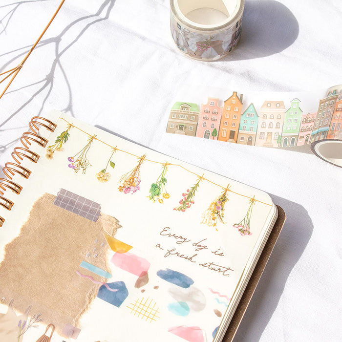 Mind Wave Clear Masking Tape - Limited Edition - Pattern