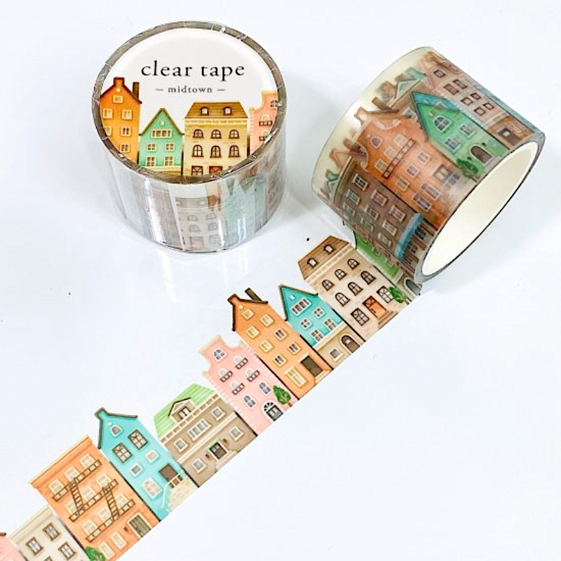 Mind Wave Clear Masking Tape - Midtown