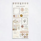 Mind Wave Collage Libre Papier Stickers