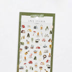 Mind Wave Cozy Stickers - Camping