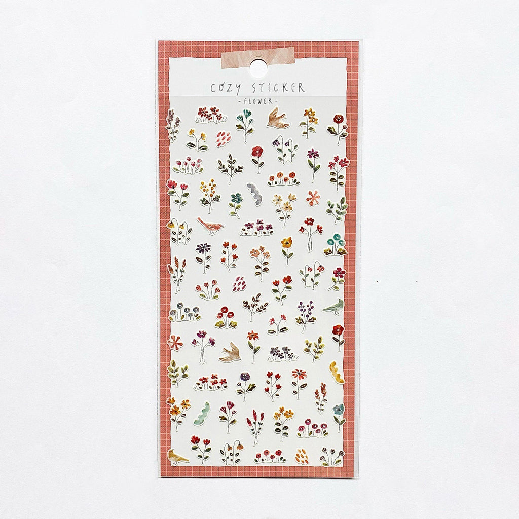 Mind Wave Cozy Stickers - Flower