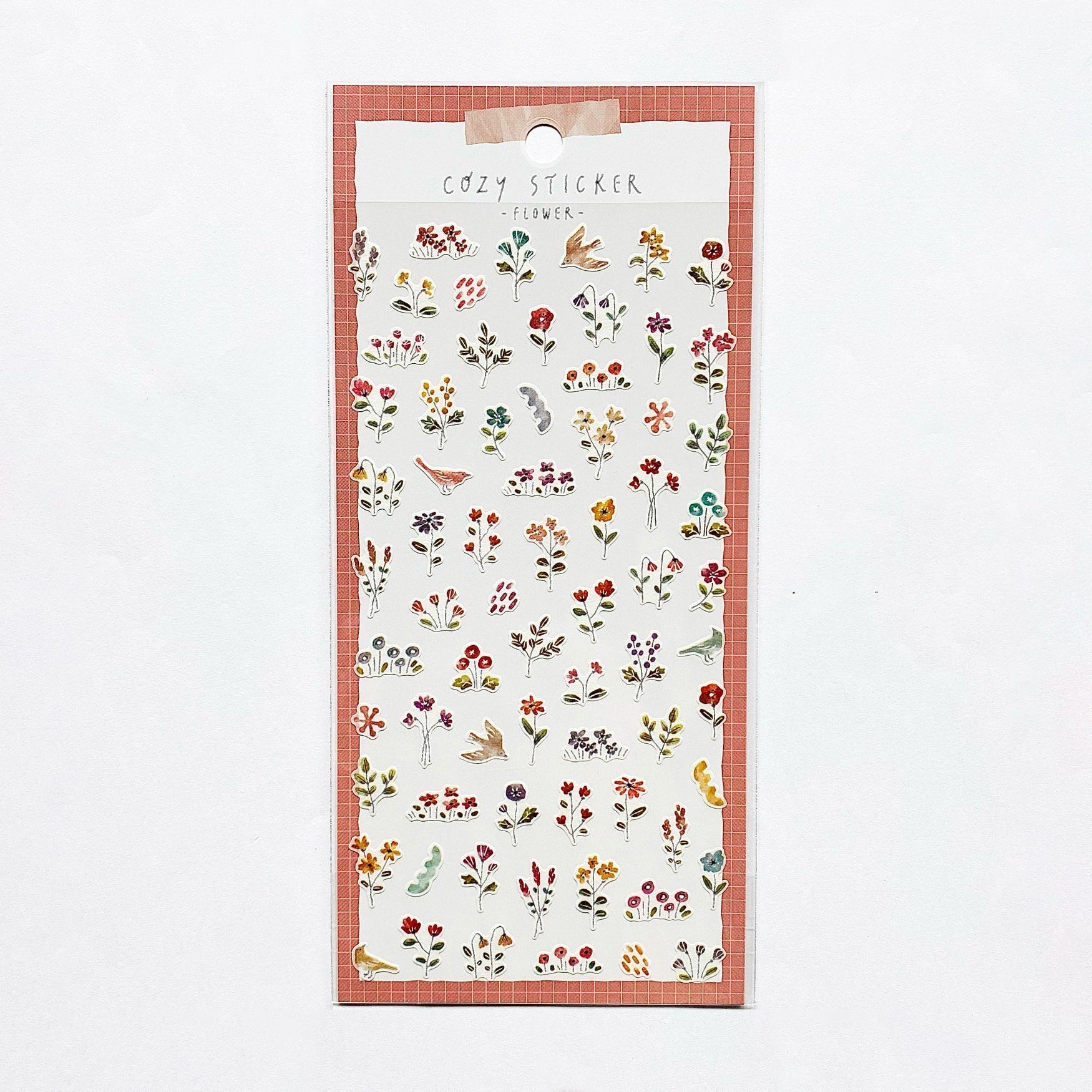 Mind Wave Cozy Stickers - Flower