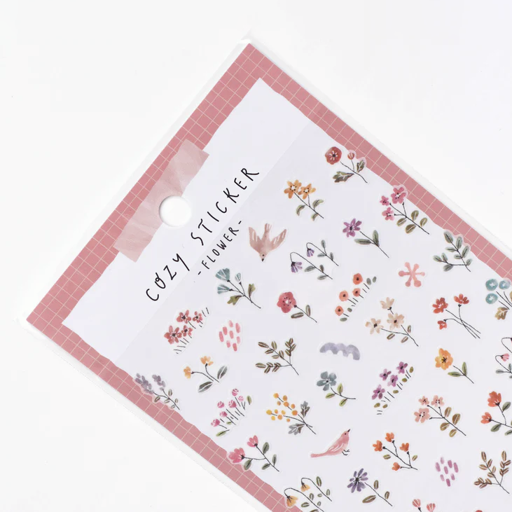 Mind Wave Cozy Stickers - Flower
