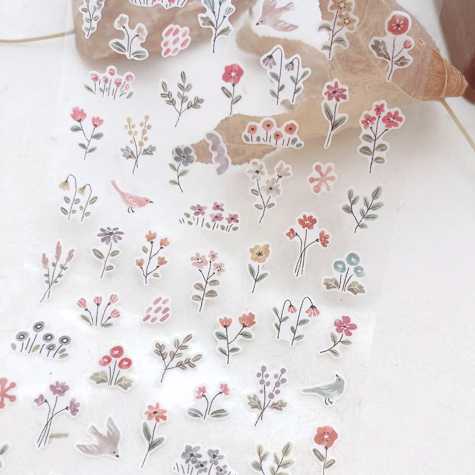 Mind Wave Cozy Stickers - Flower