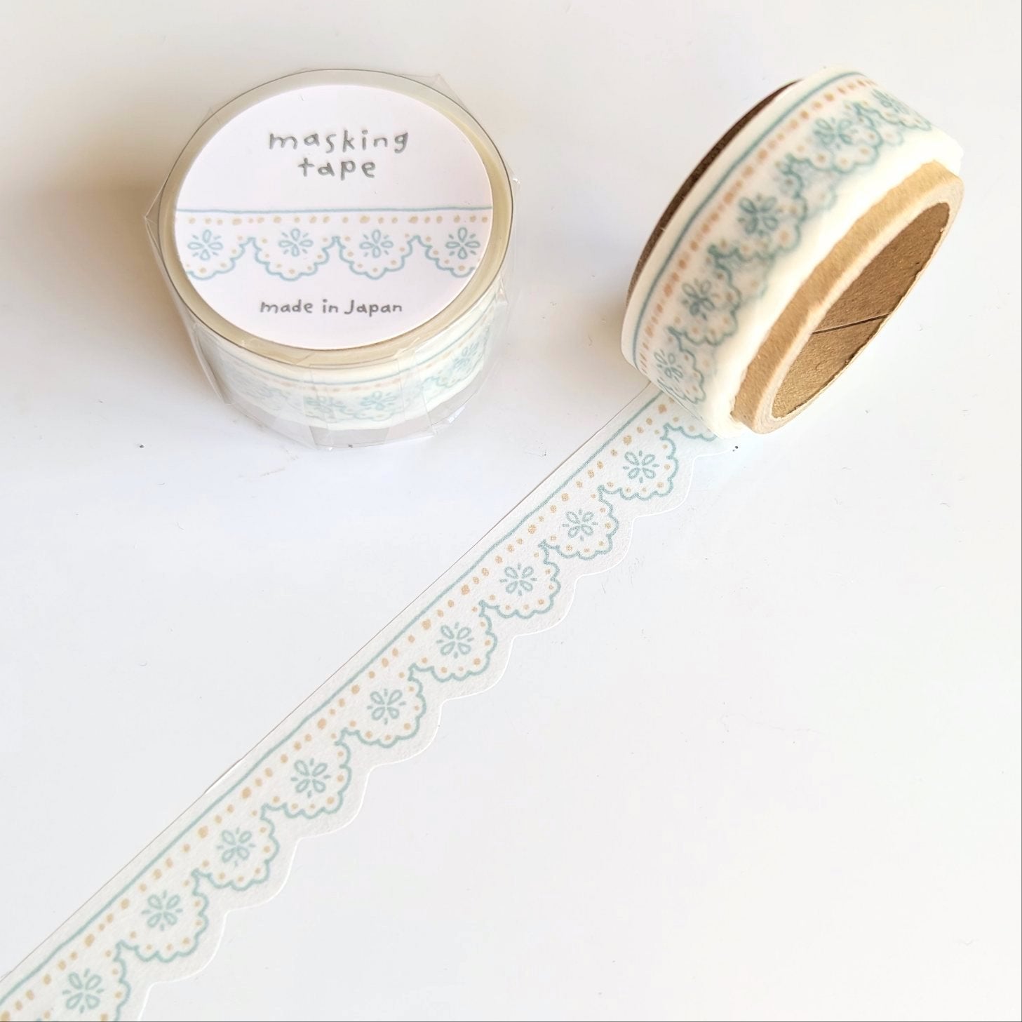Mind Wave Die-Cut Masking Tape - Lace