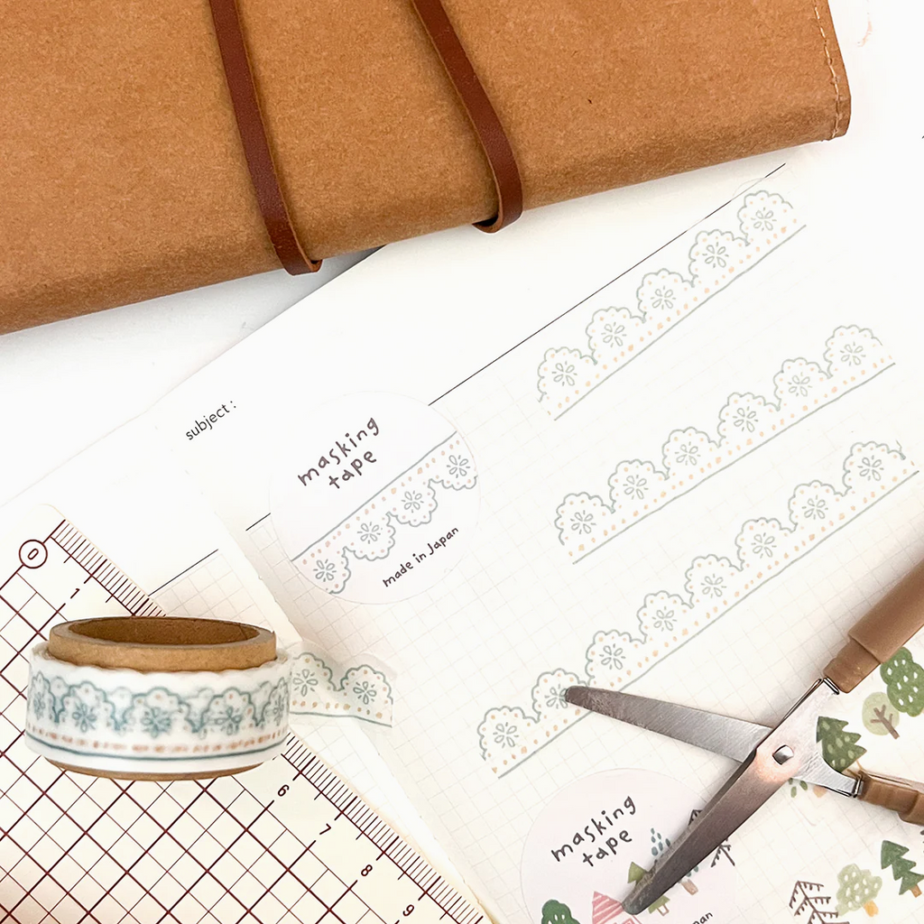Mind Wave Die-Cut Masking Tape - Lace
