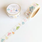 Mind Wave Die-Cut Masking Tape - Lamps