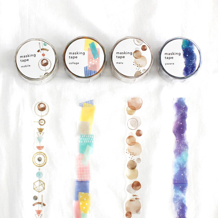 Mind Wave Die-Cut Masking Tape - Limited Edition - Yozora
