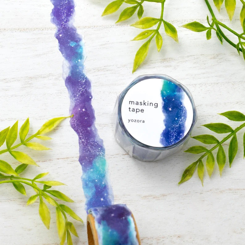 Mind Wave Die-Cut Masking Tape - Limited Edition - Yozora