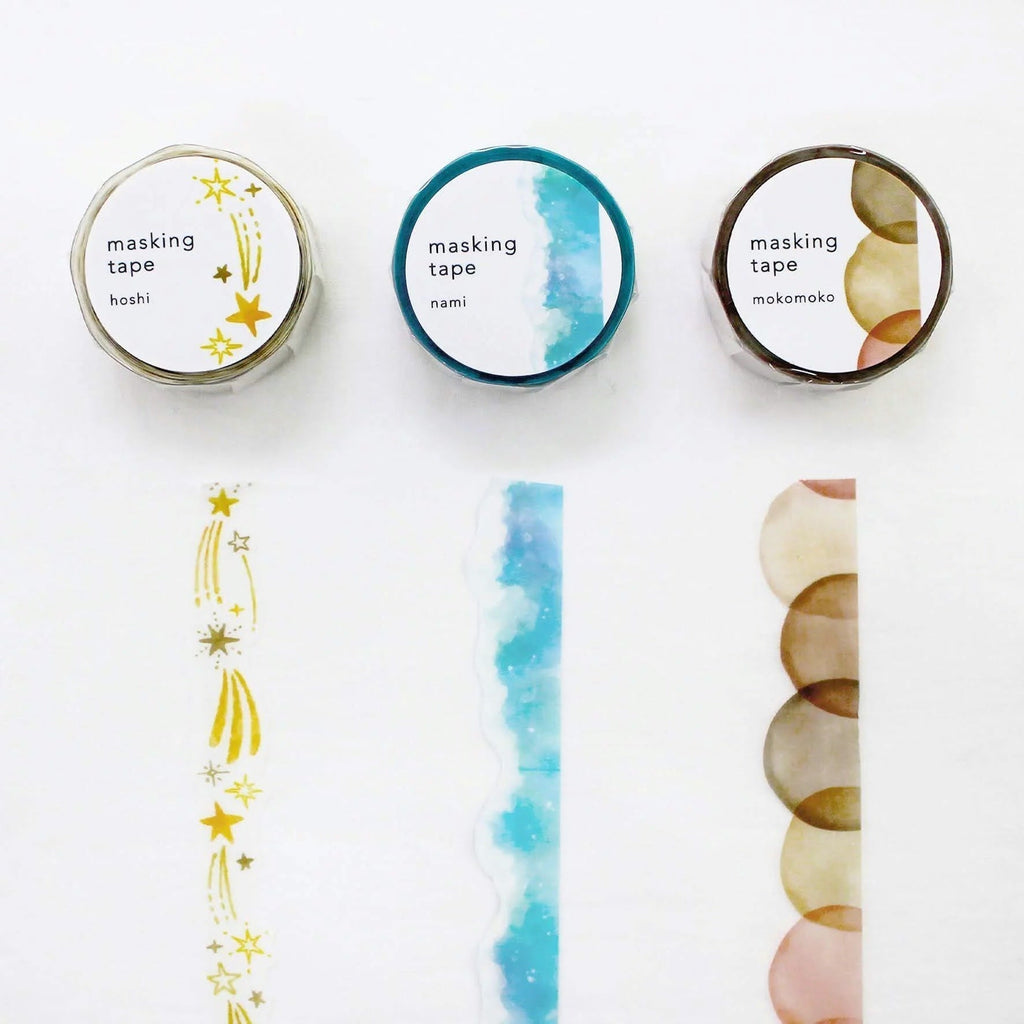 Mind Wave Die-Cut Masking Tape - Nami